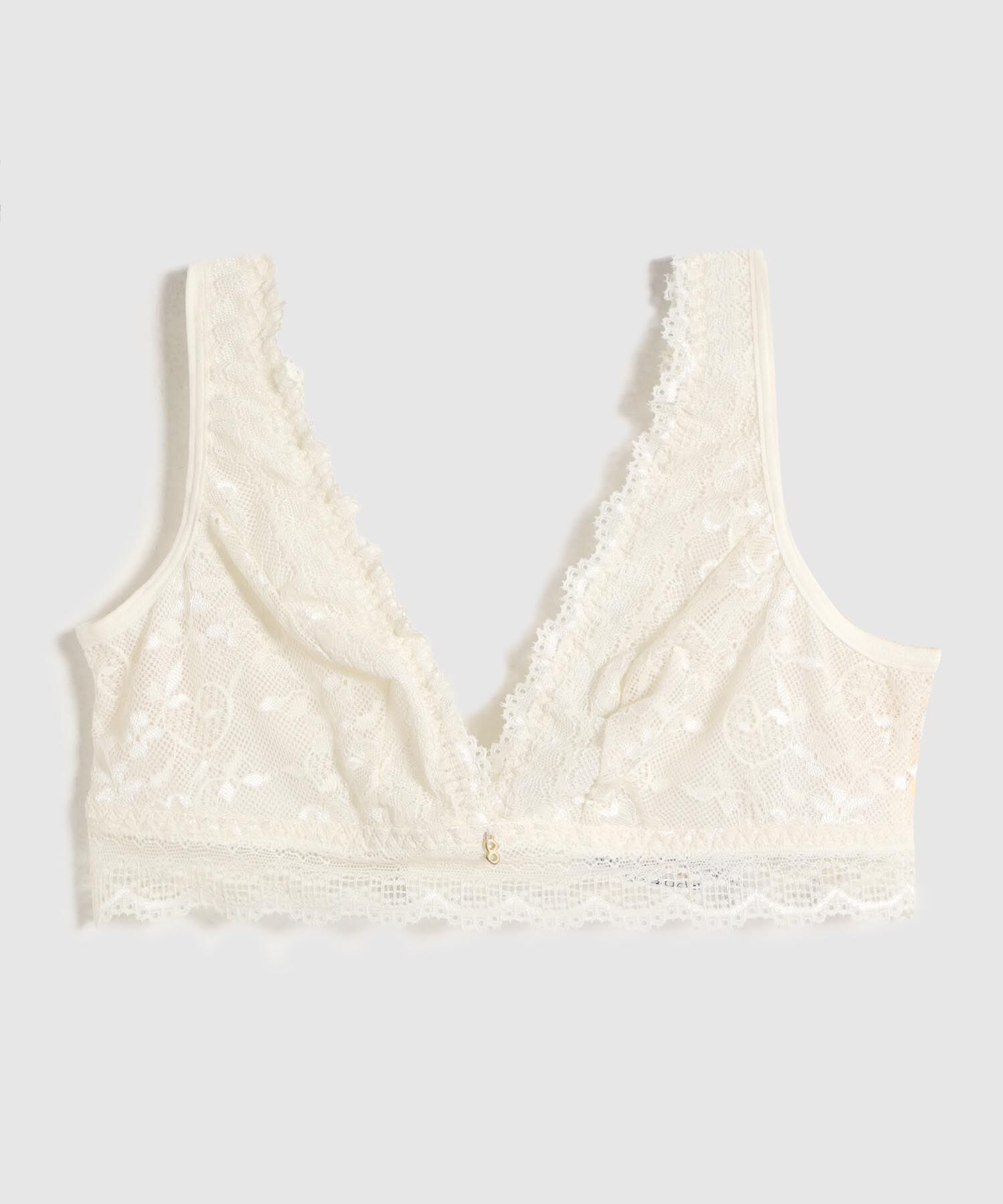 Bralette Texturizado Unicolor 